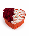 COFFRET ROSES ETERNELLES + RAFFAELLO
