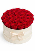 BOXE 25 ROSES ETERNELLES ROUGES