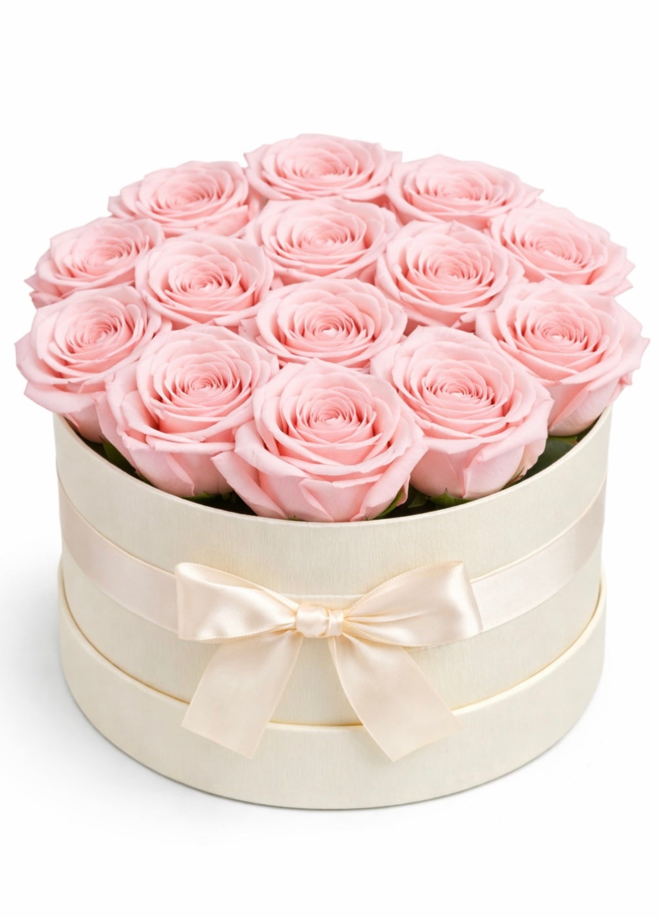 BOXE 15 ROSES ETERNELLES PINK