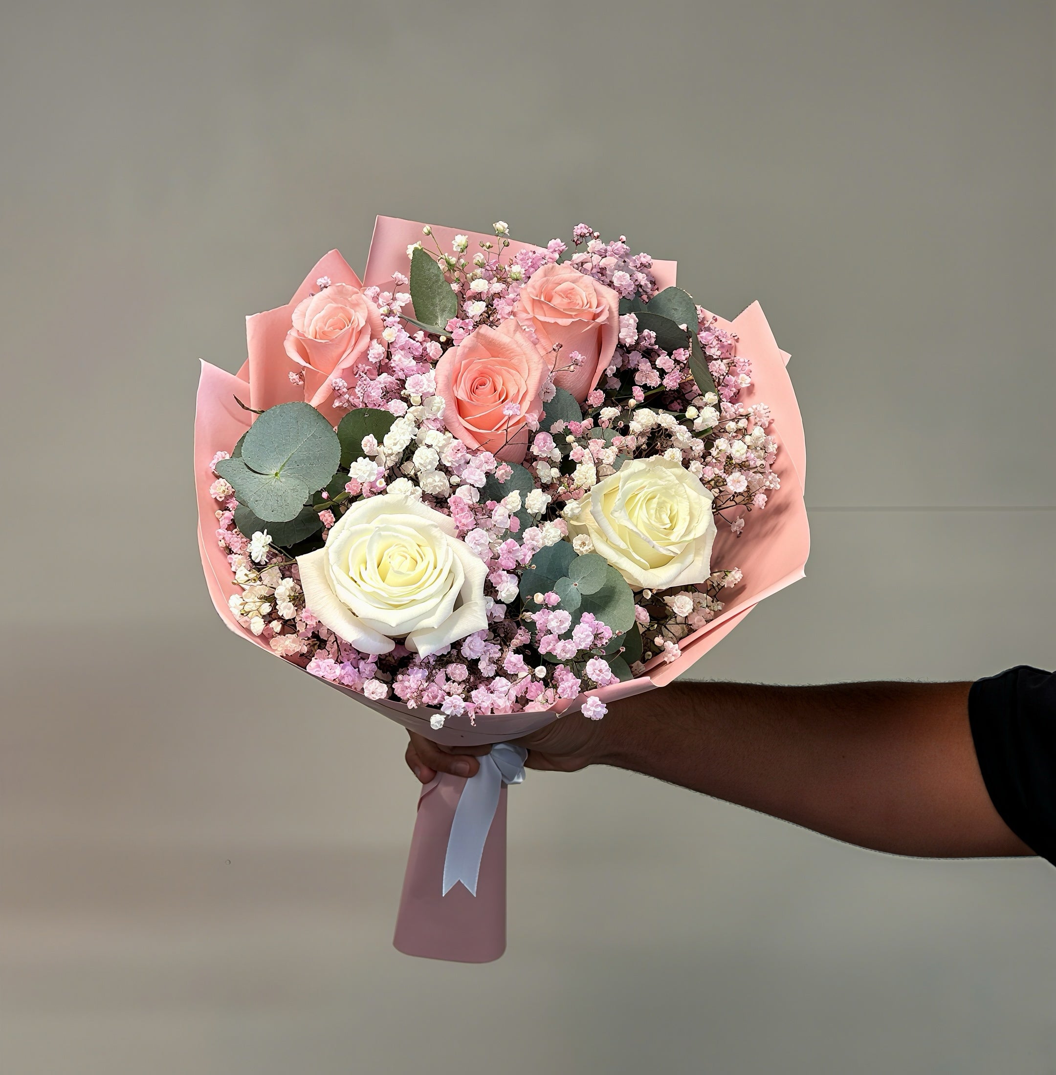 WHITE & PINK SMALL