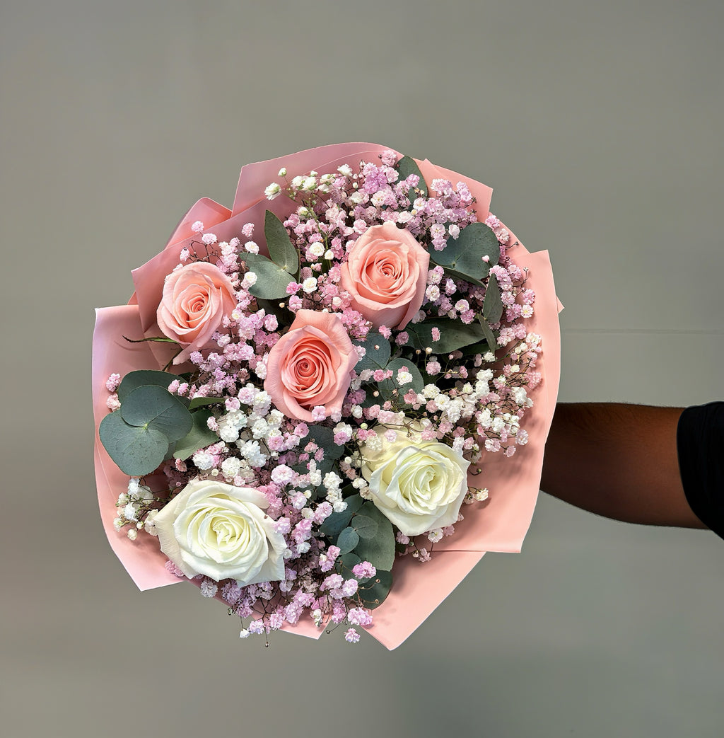 WHITE & PINK SMALL
