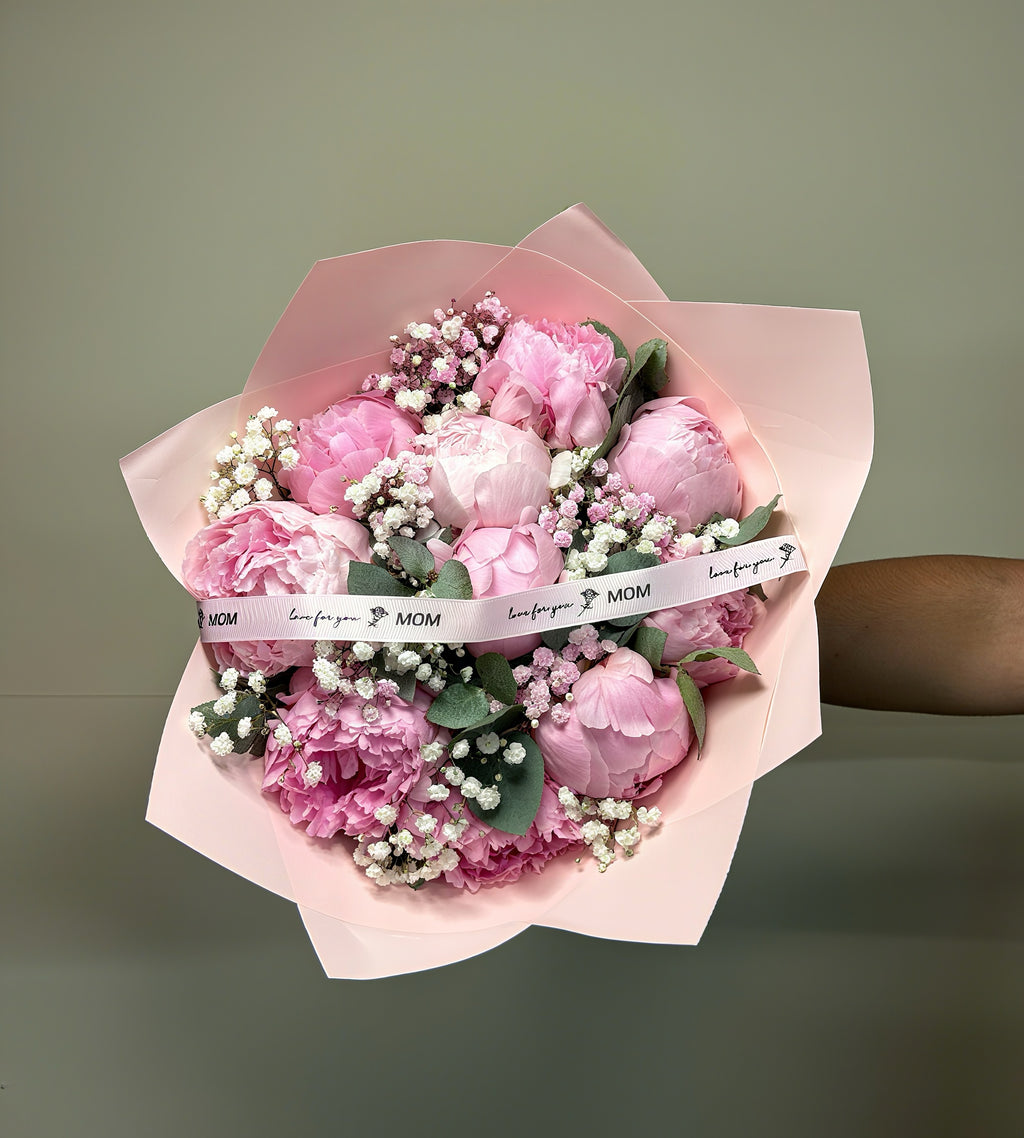 PINK PIVOINES MEDIUM