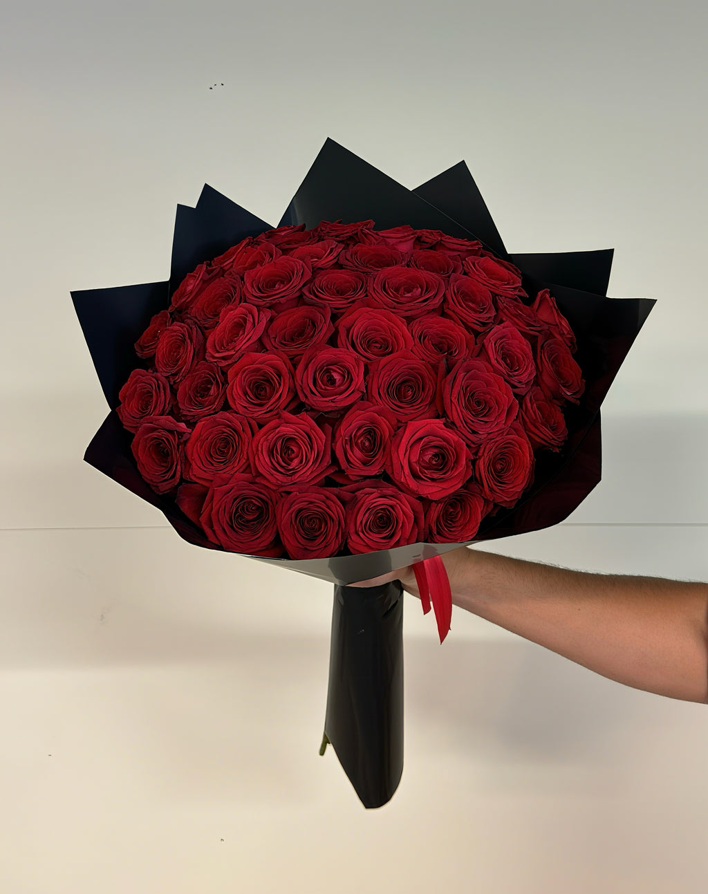 BOUQUET 50 ROSES ROUGES ❤️